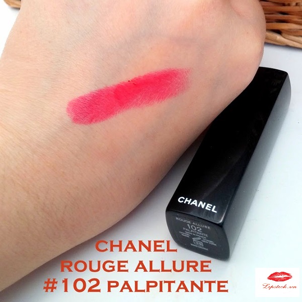 Mua Son Lì Chanel Rouge Allure Velvet 102 Modern Màu Hồng Đất chính hãng  Son lì cao cấp Giá tốt